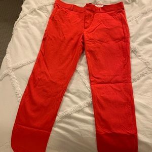Banana Republic Red Sloan Pants - Size 8L